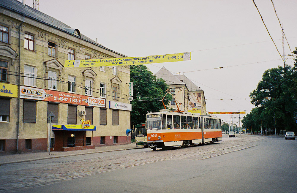 Калининград, Tatra KT4D № 608