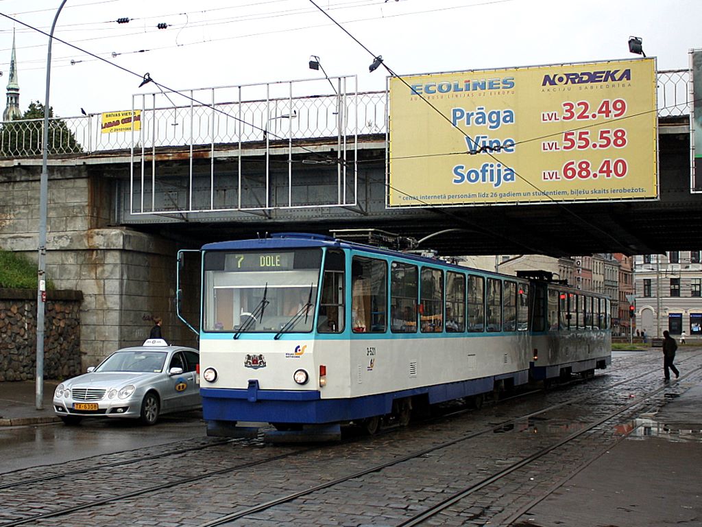 Рига, Tatra T3MR (T6B5-R) № 3-521