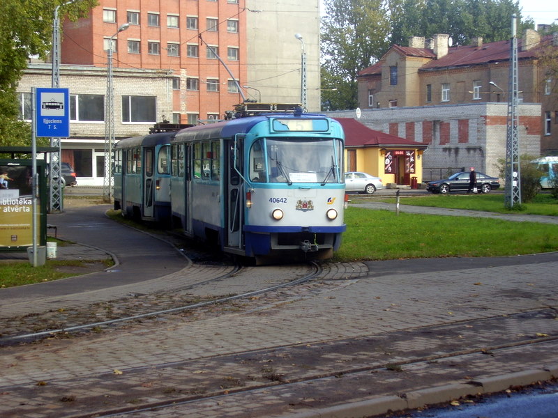 Рига, Tatra T3A № 40642 Рига, Tatra T3A № 40642