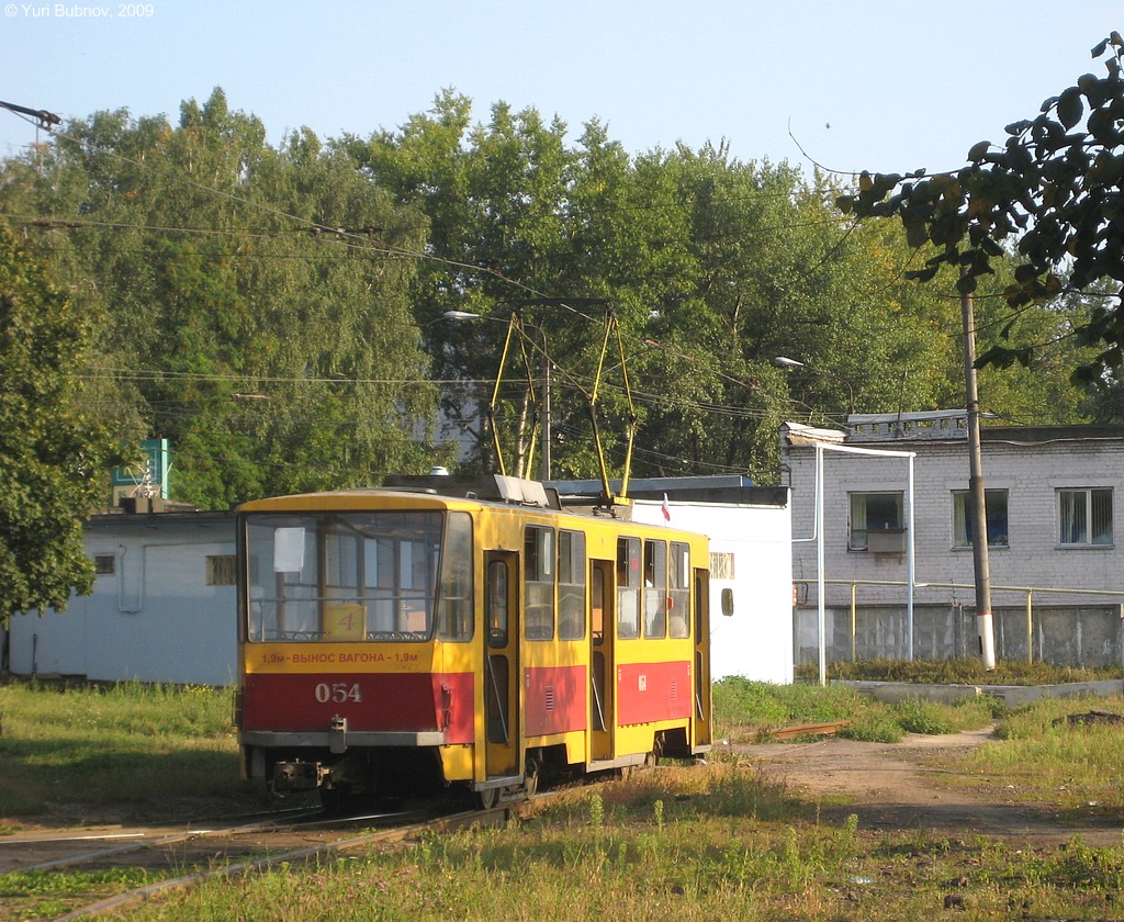 Курск, Tatra T6B5SU № 054