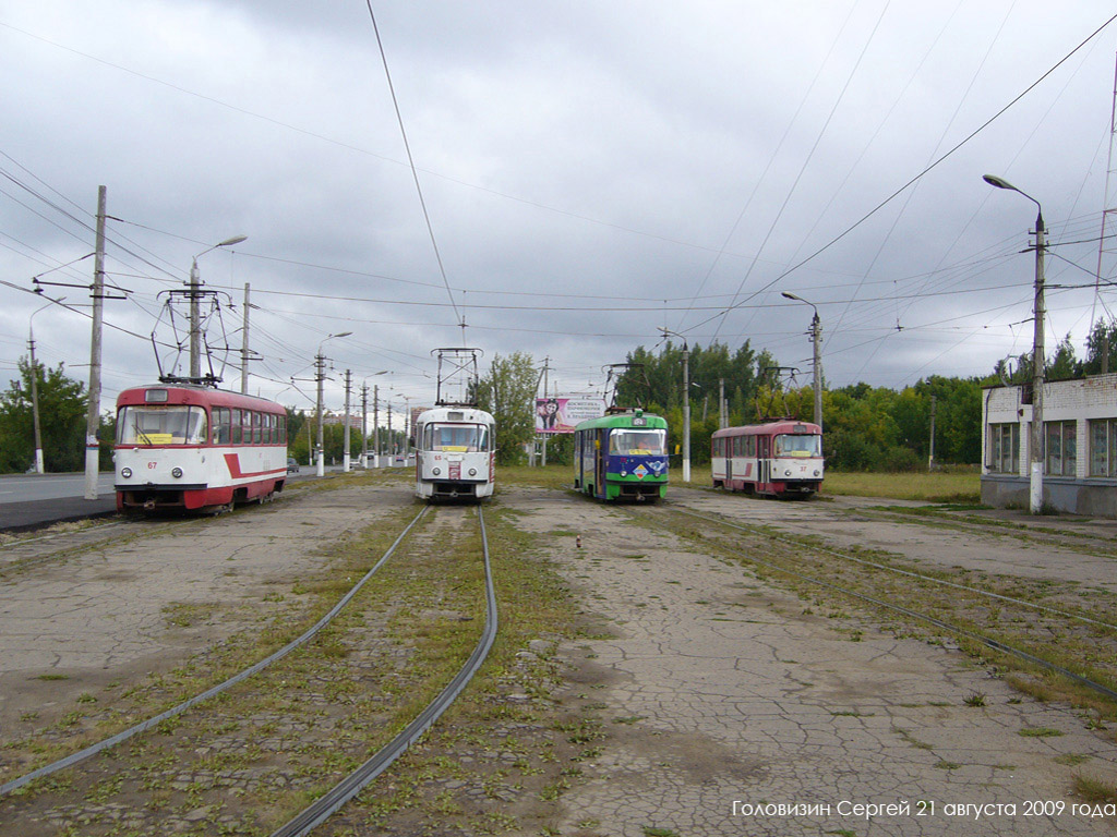 Тула, Tatra T3SU № 67; Тула, Tatra T3SU № 65; Тула, Tatra T3SU № 73; Тула, Tatra T3SU № 37; Тула — Линейные станции и кольца