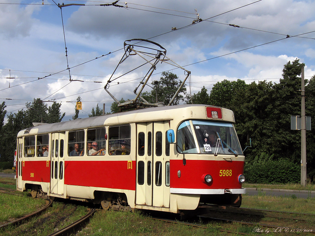 Киев, Tatra T3SU № 5988