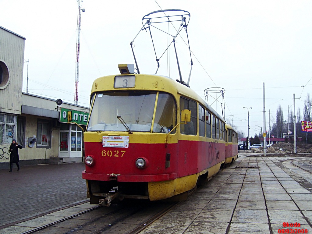 Kyjev, Tatra T3SU č. 6027