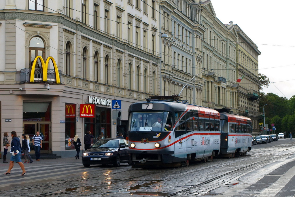 Рига, Tatra T3A № 3-2121