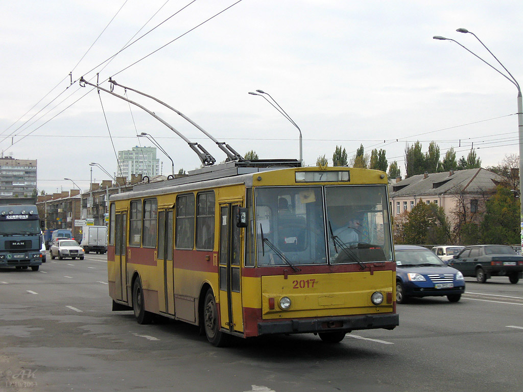 Киев, Škoda 14Tr02/6 № 2017