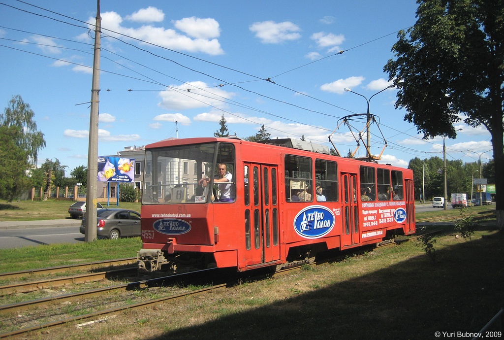 Харьков, Tatra T6B5SU № 4557
