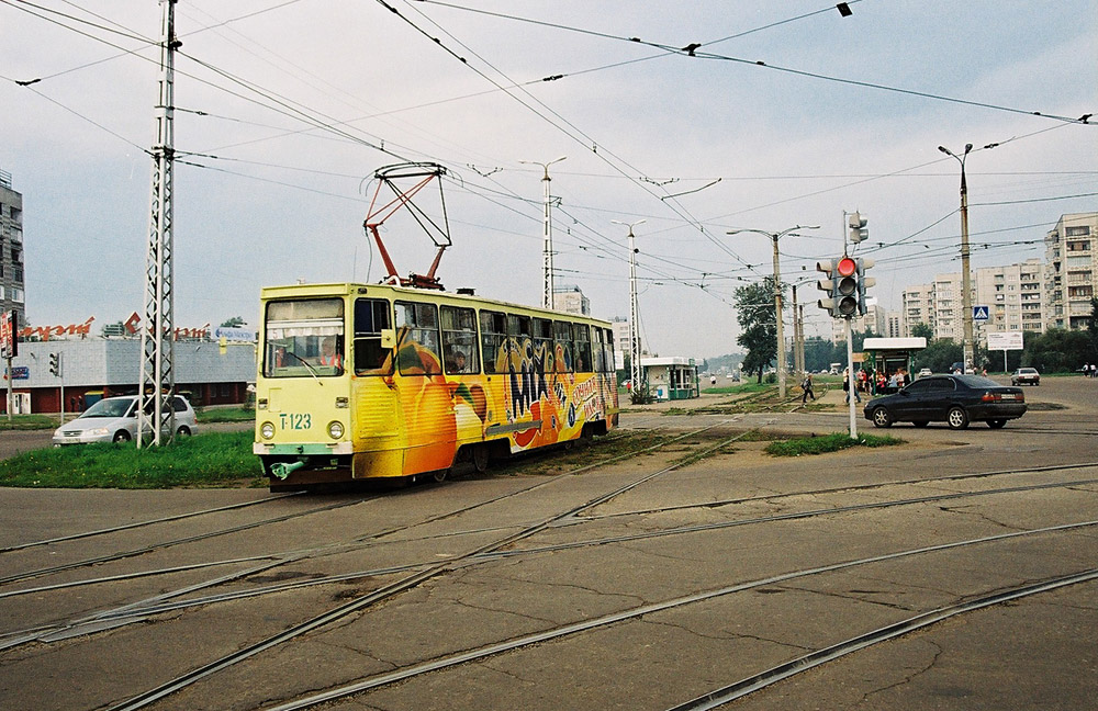 Ангарск, 71-605 (КТМ-5М3) № 123 Ангарск, 71-605 (КТМ-5М3) № 123