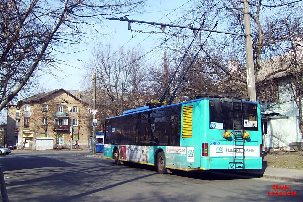 Киев, ЛАЗ E183D1 № 2907
