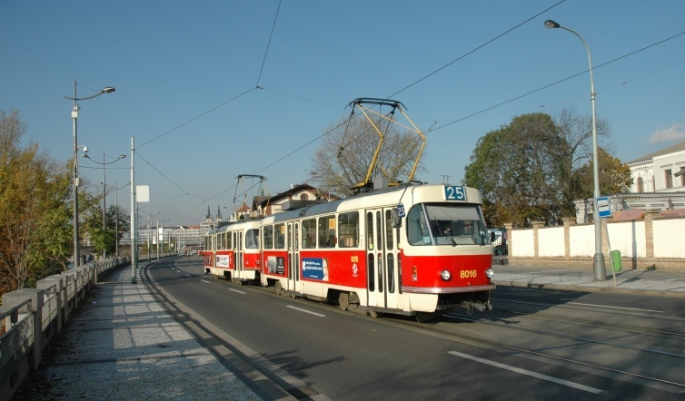 Prague, Tatra T3M № 8016