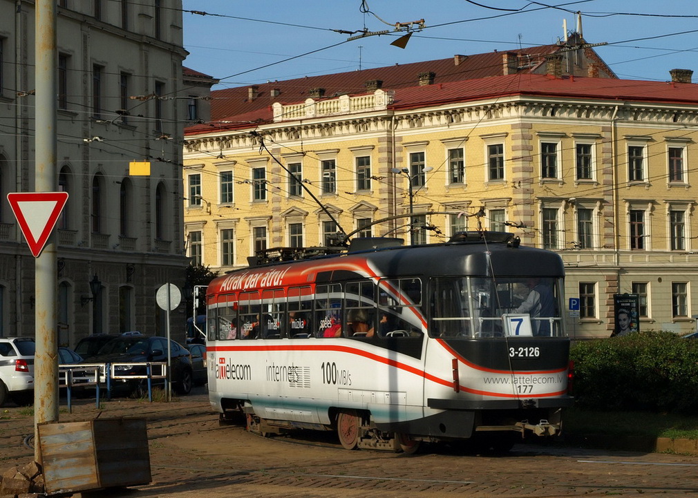Рига, Tatra T3A № 3-2126