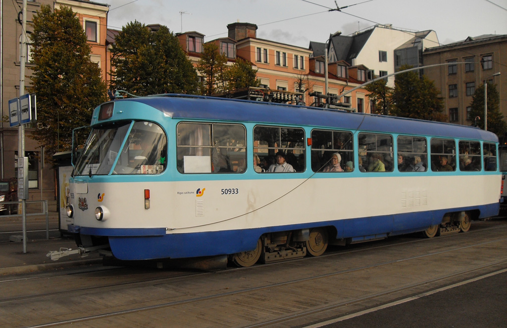Рига, Tatra T3A № 50933
