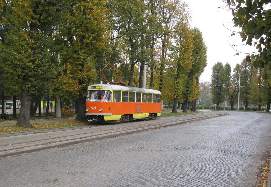 Калининград, Tatra T4D № 521