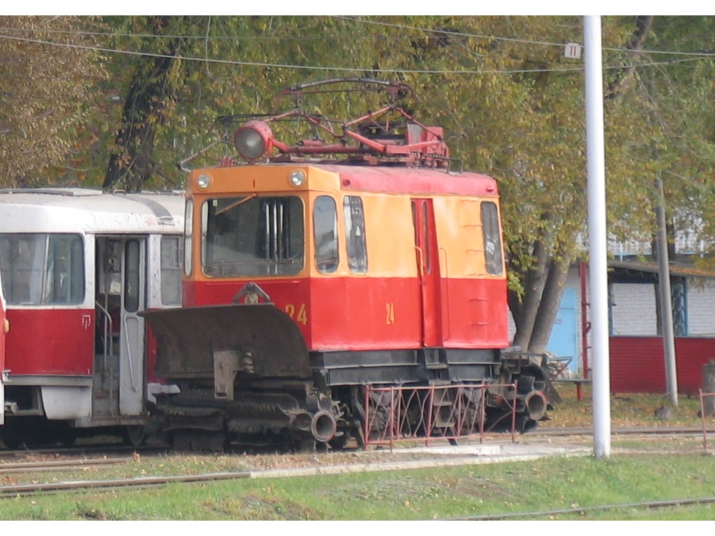 Самара, ГС-4 (КРТТЗ) № СН-24; Самара — Кировское трамвайное депо