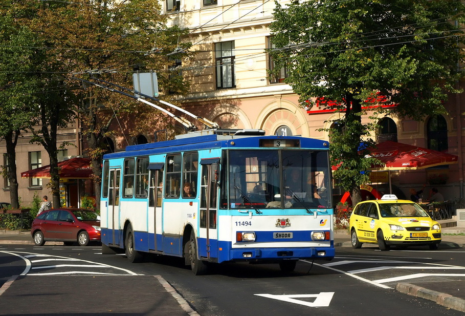 Riga, Škoda 14Tr89/6 Br. 11494