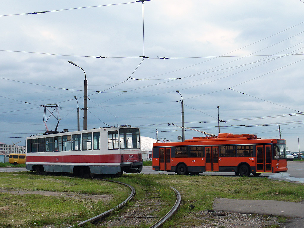 Тверь, 71-608К № 161; Тверь, Тролза-5275.05 «Оптима» № 47