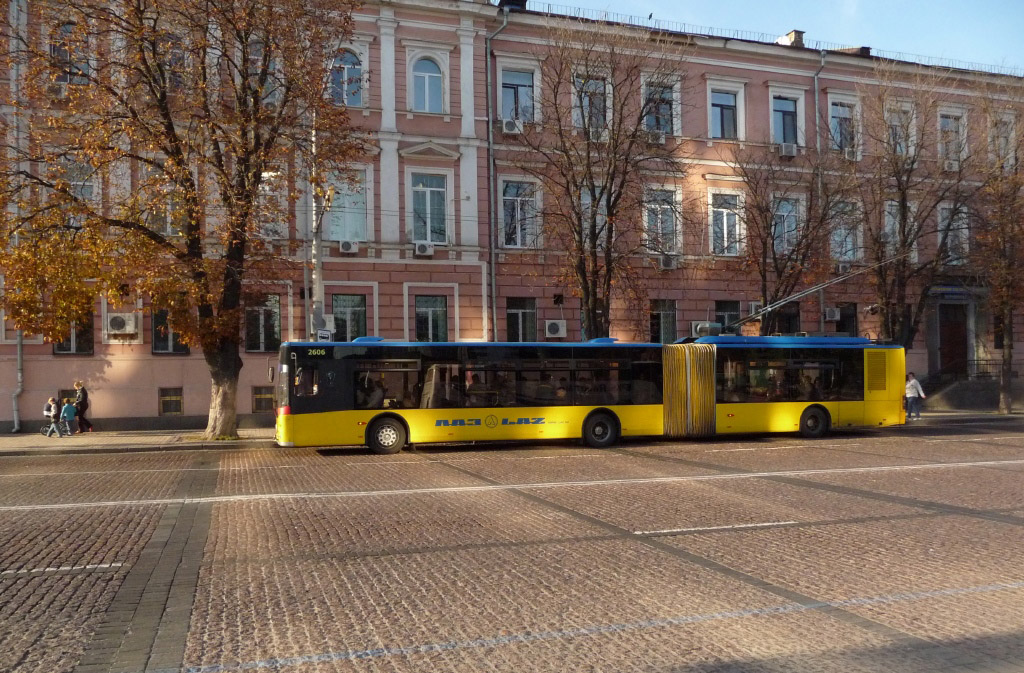 Киев, ЛАЗ E301D1 № 2606 Киев, ЛАЗ E301D1 № 2606