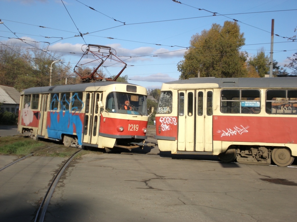 Днепр, Tatra T3SU № 1219