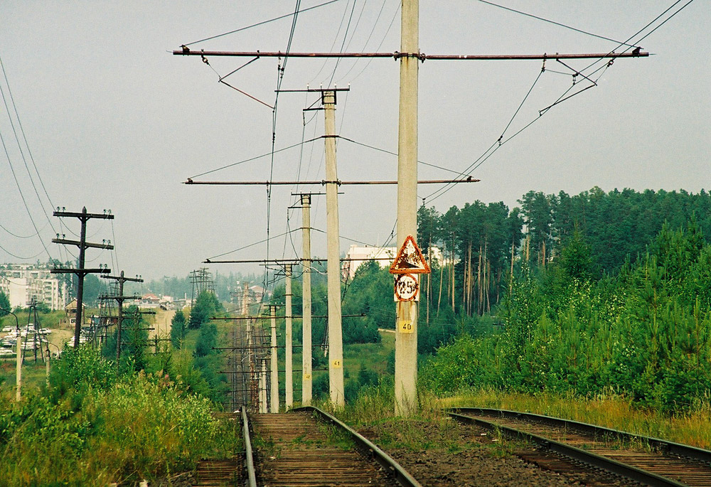 Усть-Илимск — Трамвайная линия и инфраструктура