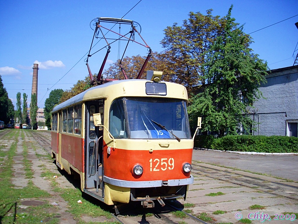 Днепр, Tatra T3SU № 1259