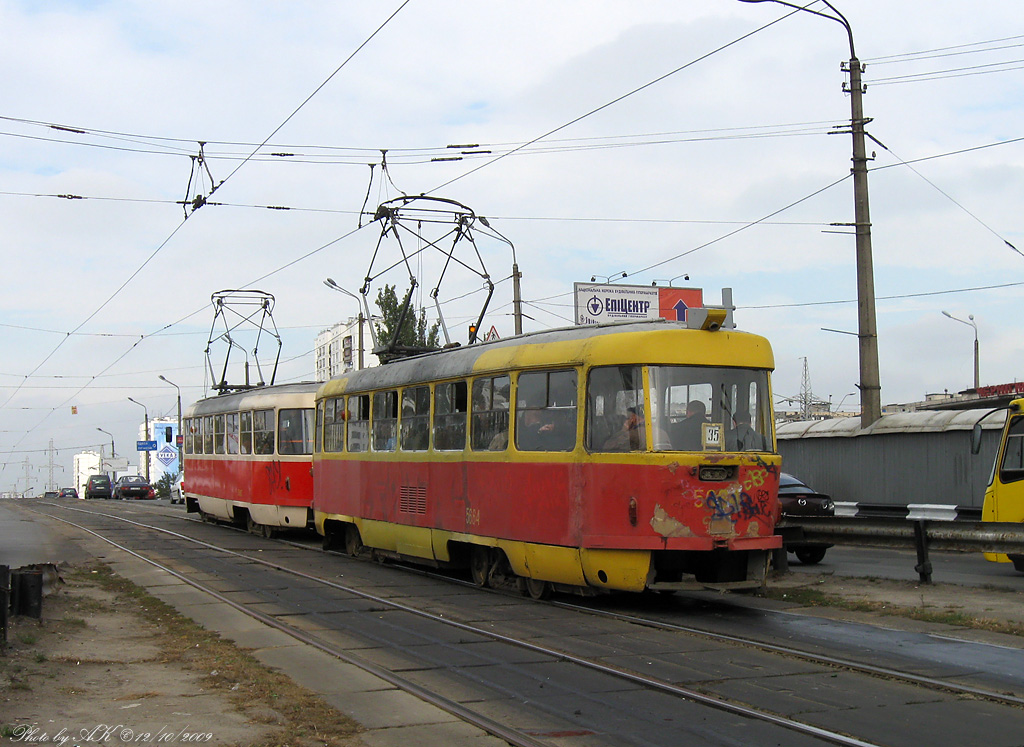 Киев, Tatra T3SU № 5664