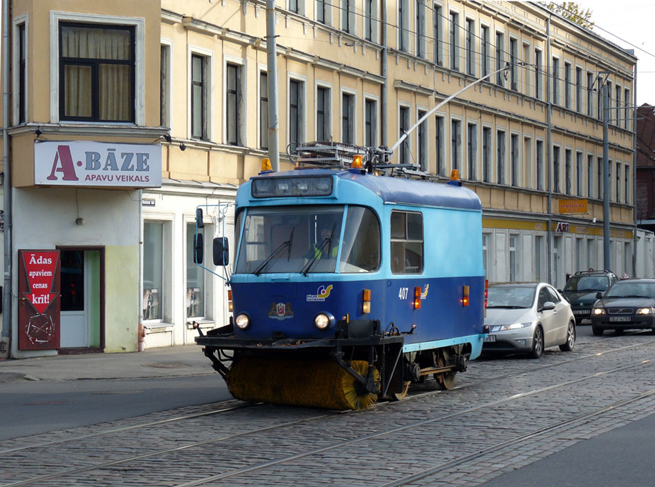 Рига, Снегоочиститель № 407