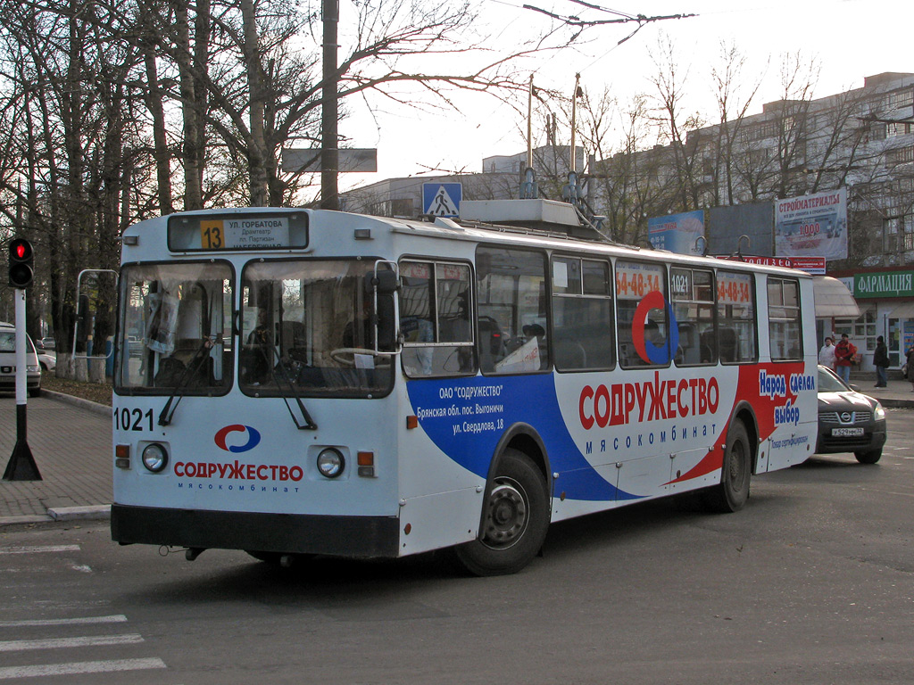 Брянск, ЗиУ-682 (ВЗСМ) № 1021