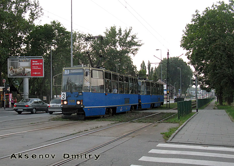 Kraków, Konstal 105Na Br. 705