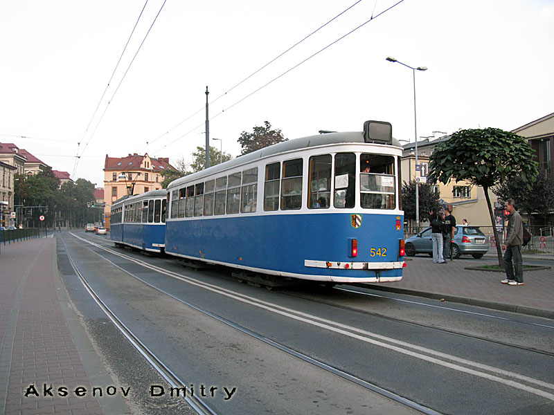 Кракаў, MAN B4 № 542