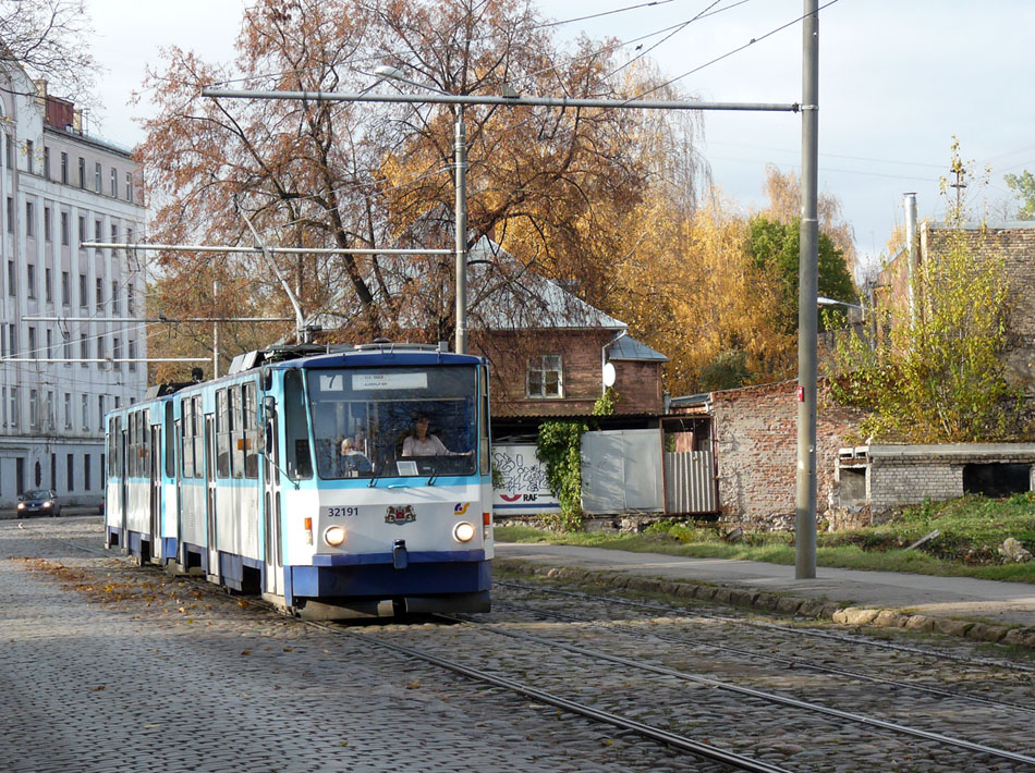 Рига, Tatra T6B5SU № 32191