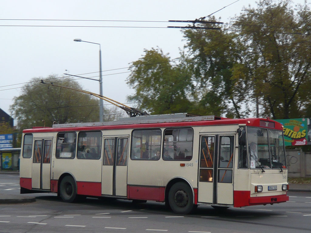 Вильнюс, Škoda 14Tr89/6 № 1545