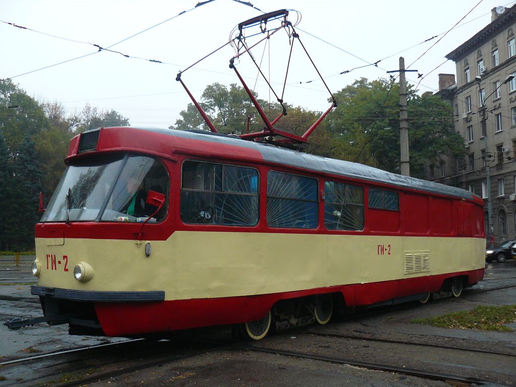 Днепр, Tatra T3SU (двухдверная) № ГИ-2