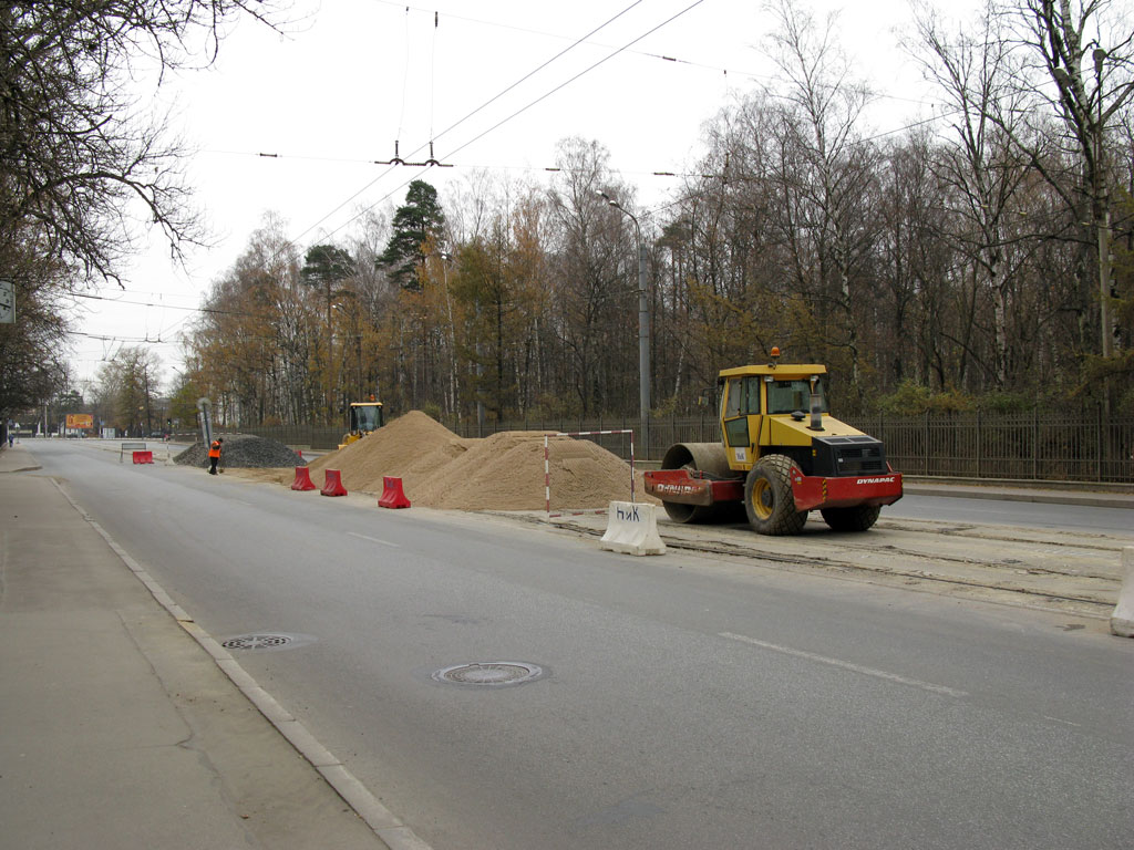 Saint-Petersburg — Track repairs