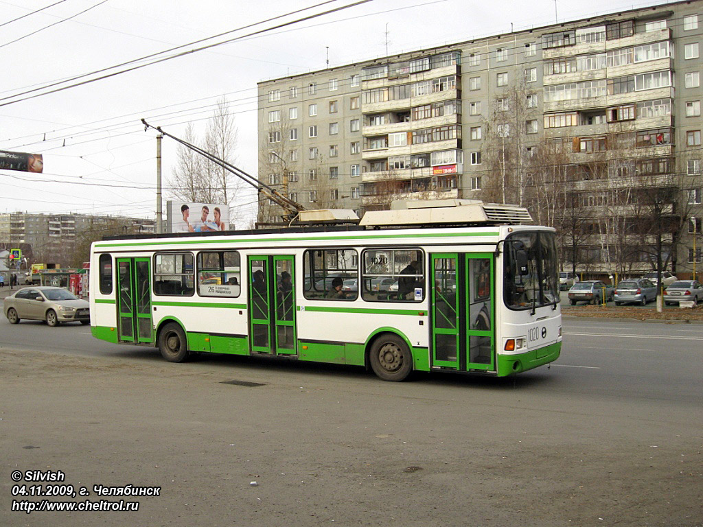 Челябинск, ЛиАЗ-5280 (ВЗТМ) № 1020