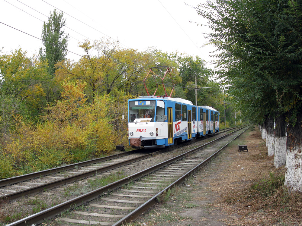 Волгоград, Tatra KT8D5 № 5834