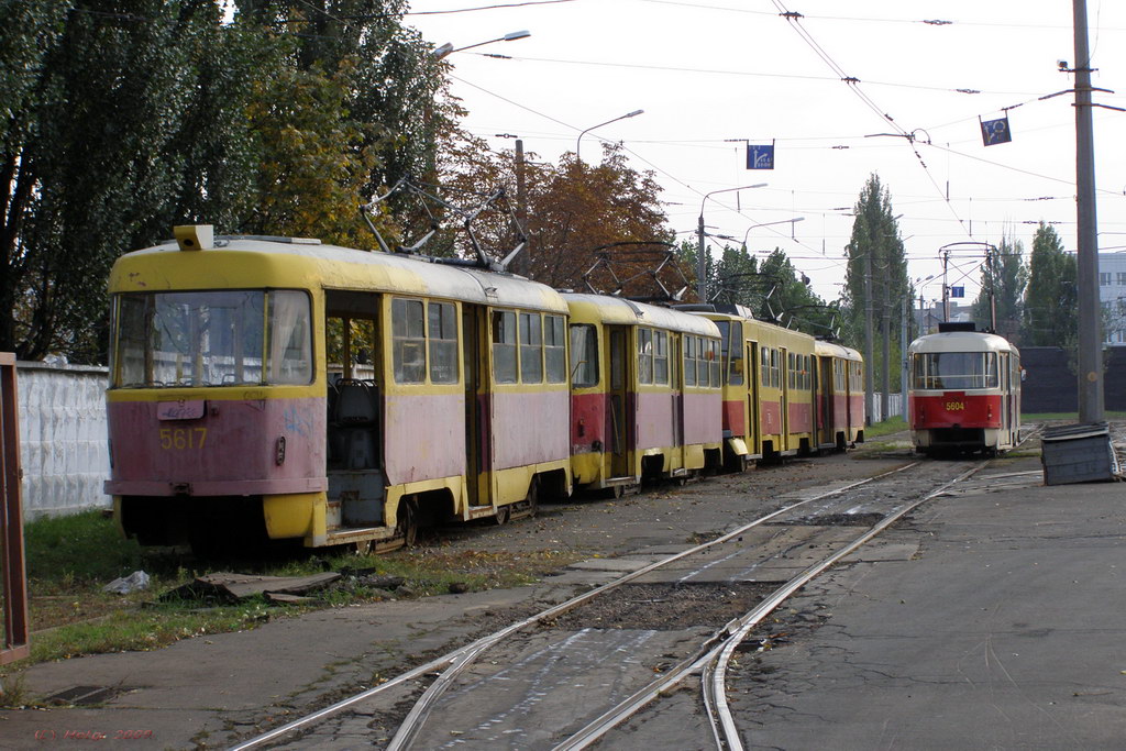 Киев — Трамвайные депо: Дарницкое