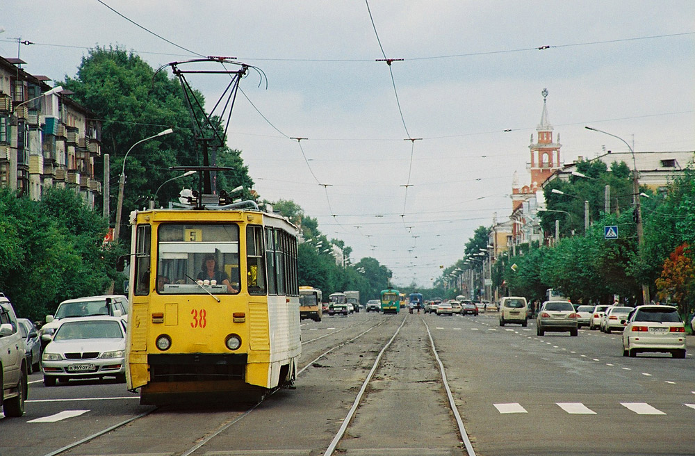 Комсомольск-на-Амуре, 71-605 (КТМ-5М3) № 38
