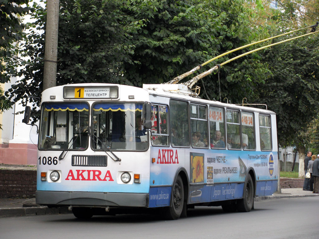 Брянск, ЗиУ-682Г-016 (012) № 1086