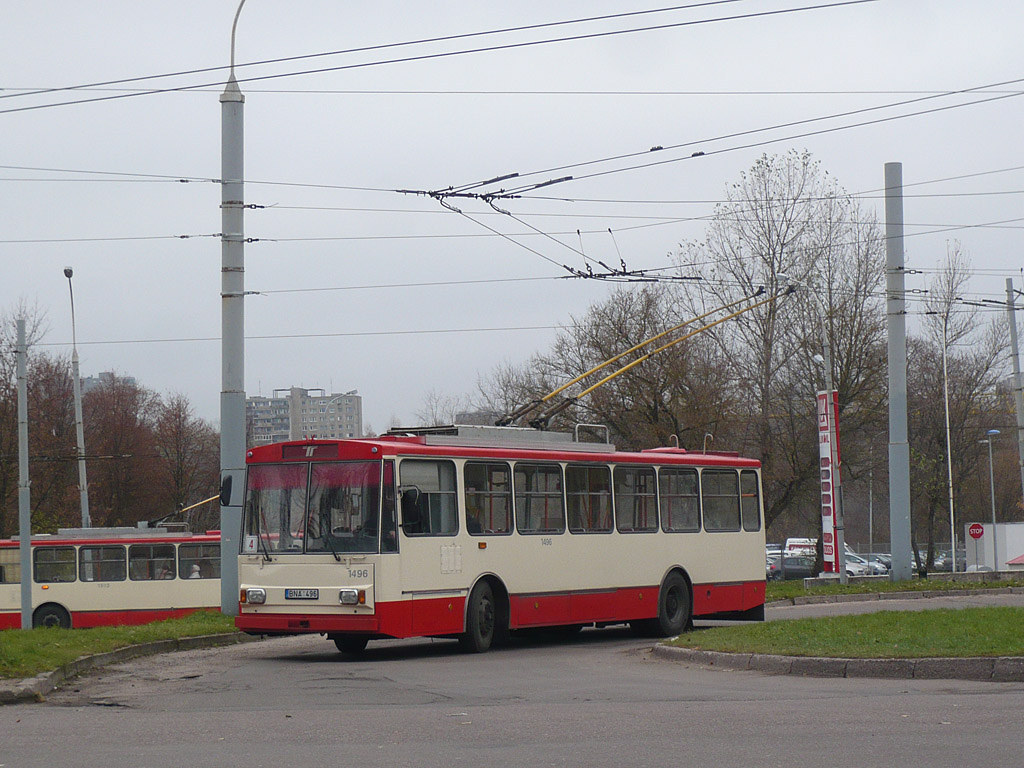 Vilnius, Škoda 14Tr02/6 № 1496