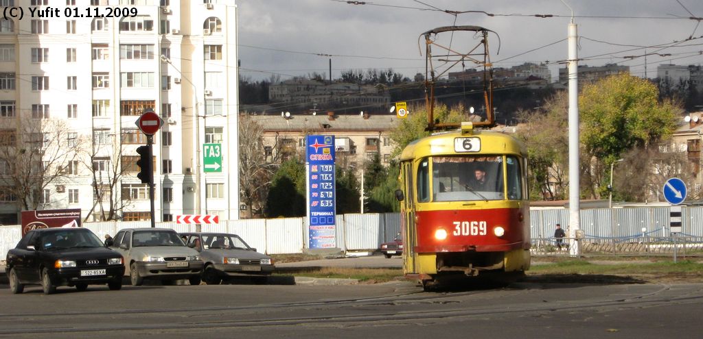 Харьков, Tatra T3SU № 3069