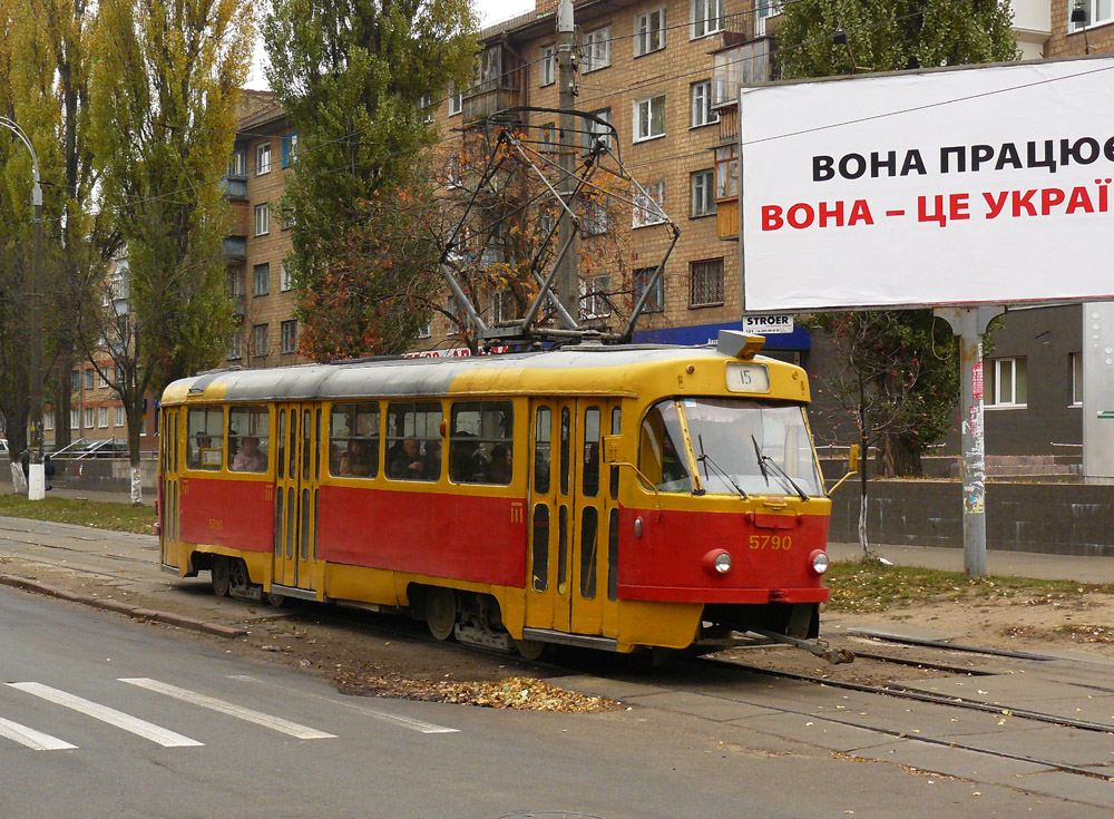 Киев, Tatra T3SU № 5790