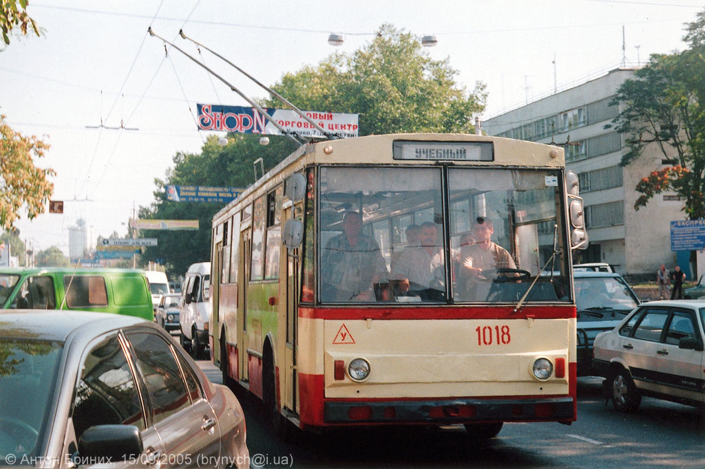 Крымский троллейбус, Škoda 14Tr0 № 1018