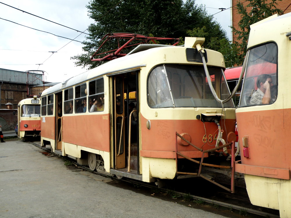 Екатеринбург, Tatra T3SU № 684