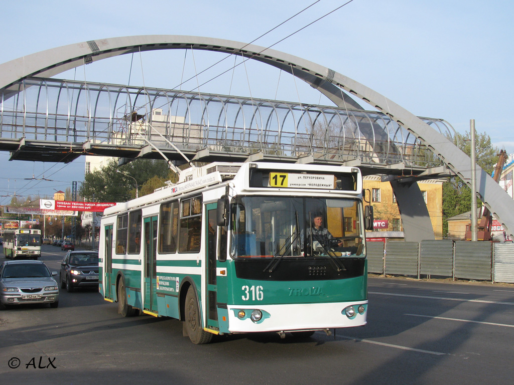 Воронеж, ЗиУ-682Г-016.02 № 316