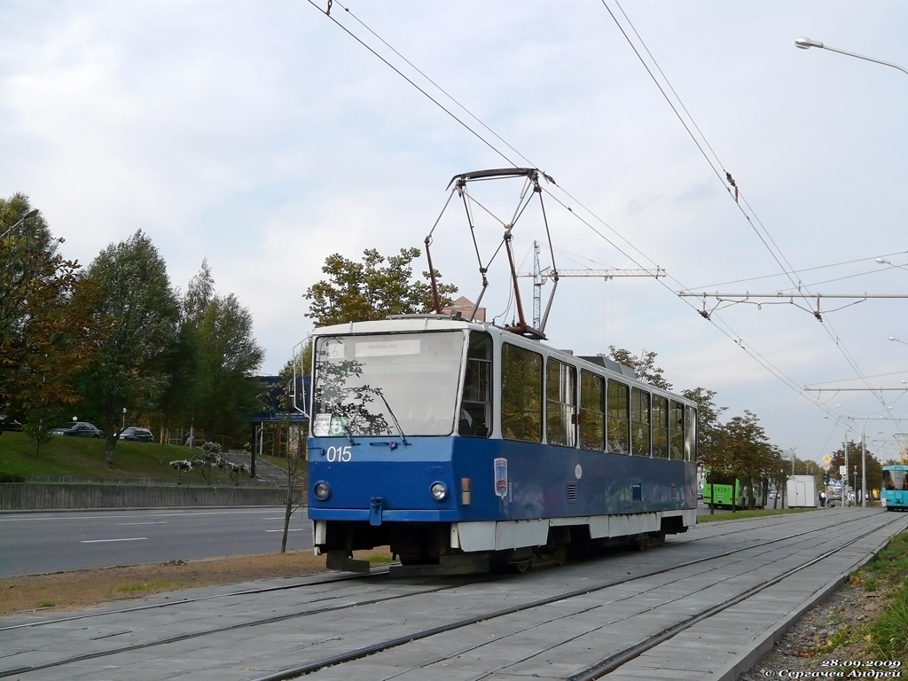 Минск, Tatra T6B5SU № 015