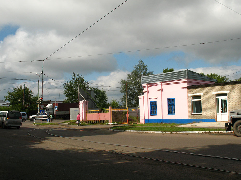 Комсомольск-на-Амуре — Трамвайные линии и инфраструктура