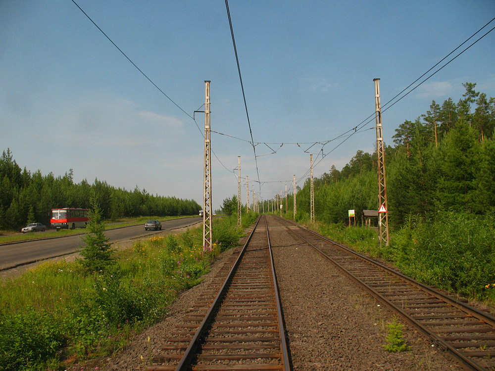 Ust-Ilimsk — Tramway Line and Infrastructure