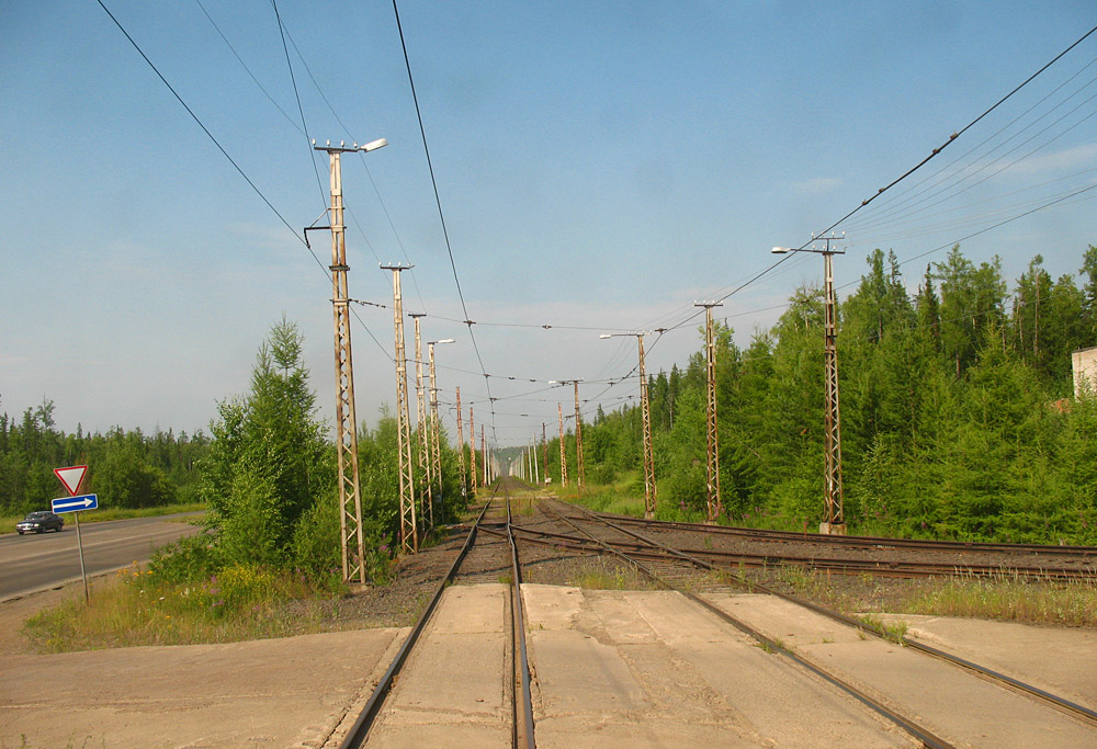 Ust-Ilimsk — Tramway Line and Infrastructure