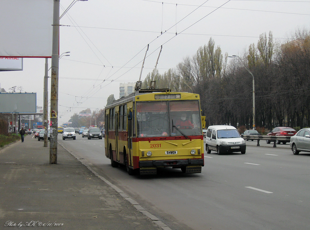Киев, Škoda 14Tr89/6 № 2031