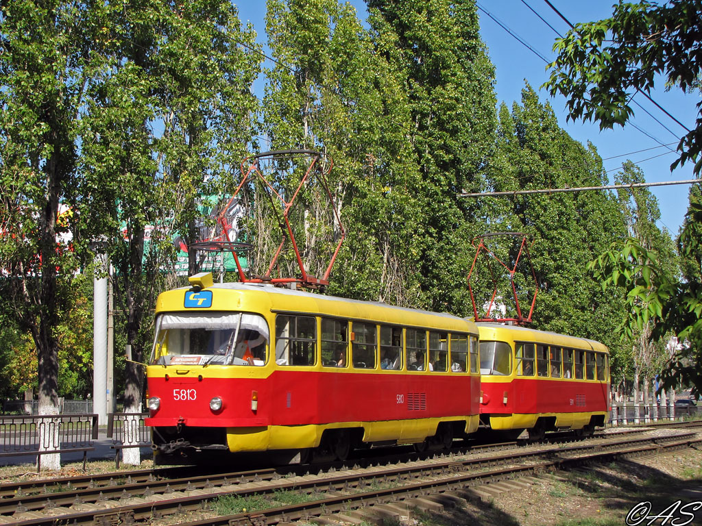 Волгоград, Tatra T3SU № 5813