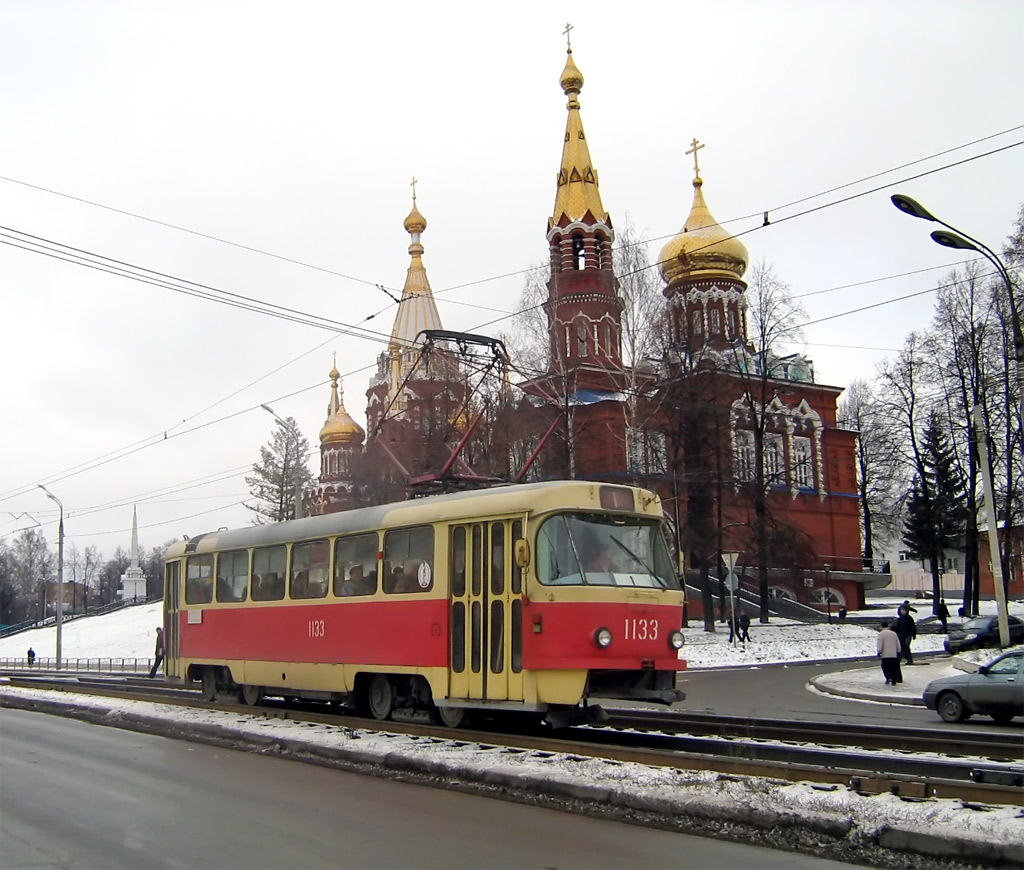 Ижевск, Tatra T3SU (двухдверная) № 1133